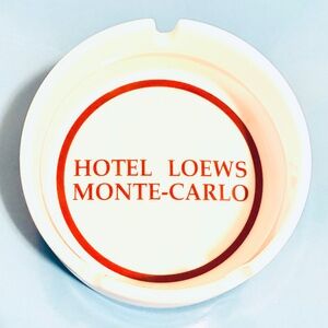 1990s Hotel Loews Monte-Carlo Ashtray